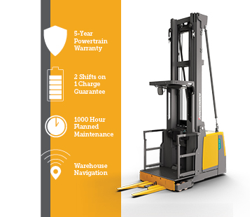Jungheinrich EKS208 order picker forklift